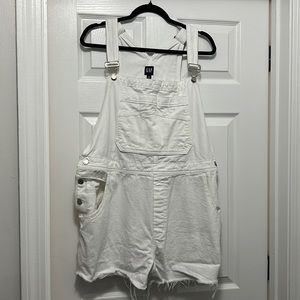 Gap White Overalls, never worn
